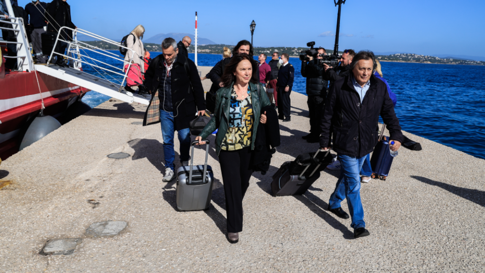 βουλευτές ΣΥΡΙΖΑ στις Σπέτσες